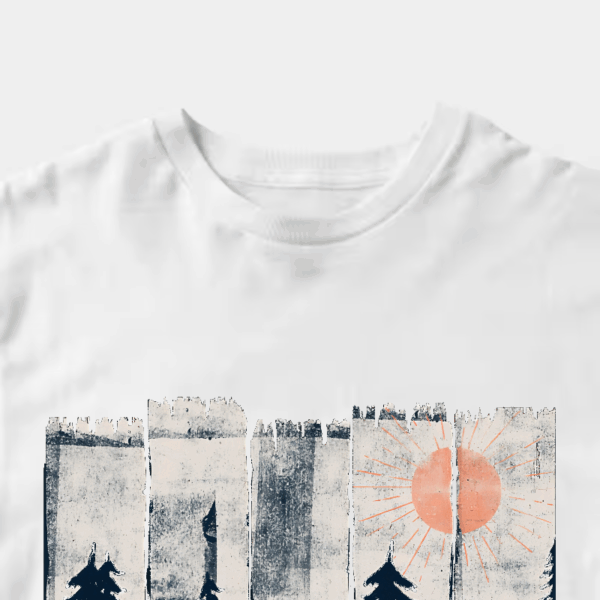 A Fox in the Wild Majestic Forest Unisex T-Shirt