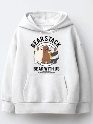 A Trio of Friendship Bear With Us  Hoodie