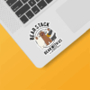 A Trio of Friendship Bear With Us  Sticker
