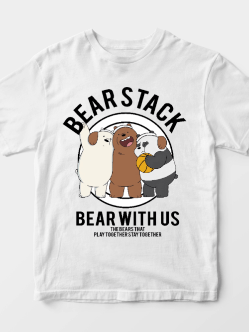 A Trio of Friendship Bear With Us  Unisex T-Shirt