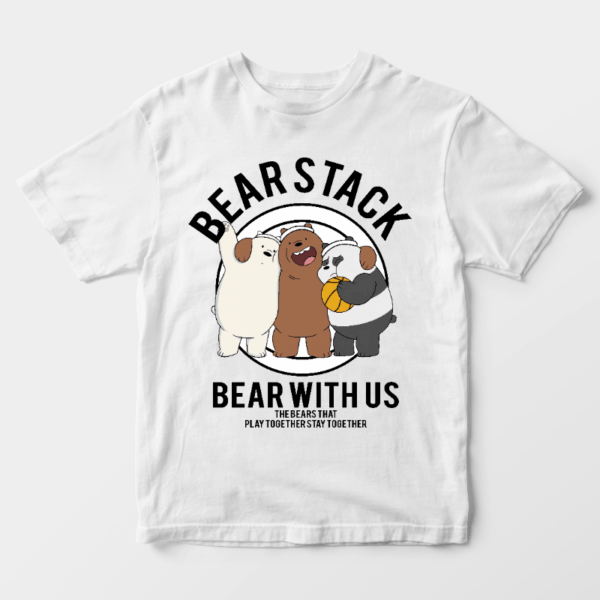 A Trio of Friendship Bear With Us  Unisex T-Shirt