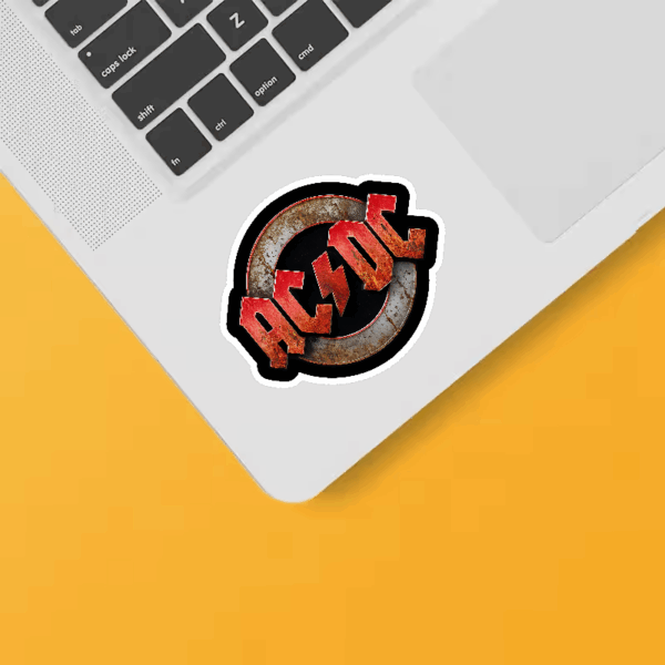 ACDC High Voltage Rock Legends Electric Vibes Sticker
