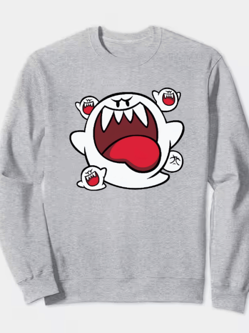 Adorable Ghibli Ghost Crewneck Sweatshirt