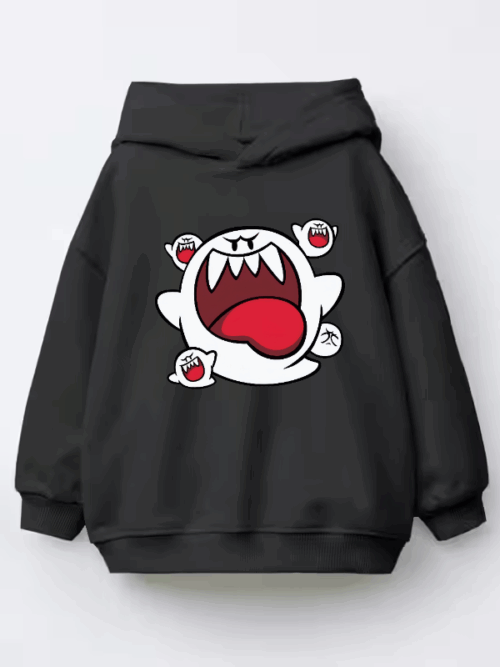 Adorable Ghibli Ghost Kids Hoodie