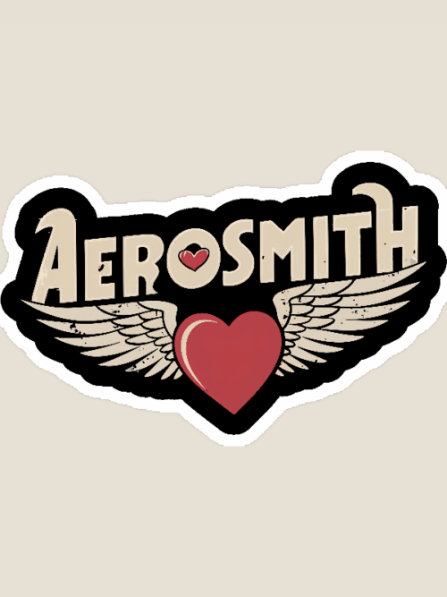 Aerosmith Eagle of Love Sticker