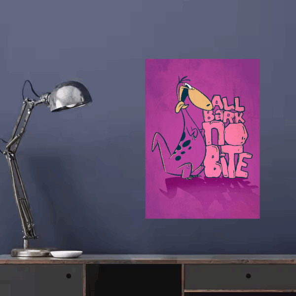 All Bark No Bite Poster