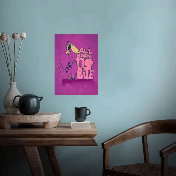 All Bark No Bite Poster