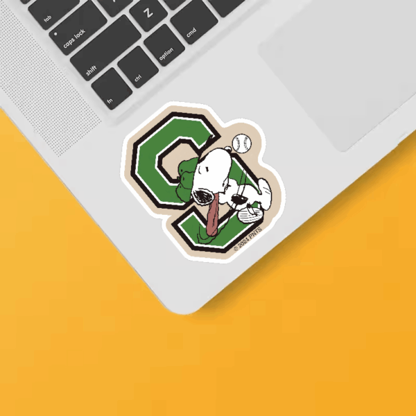 All Star Snoopy Baseball Play Peanuts Sticker All Star Snoopy Baseball Play Peanuts Sticker