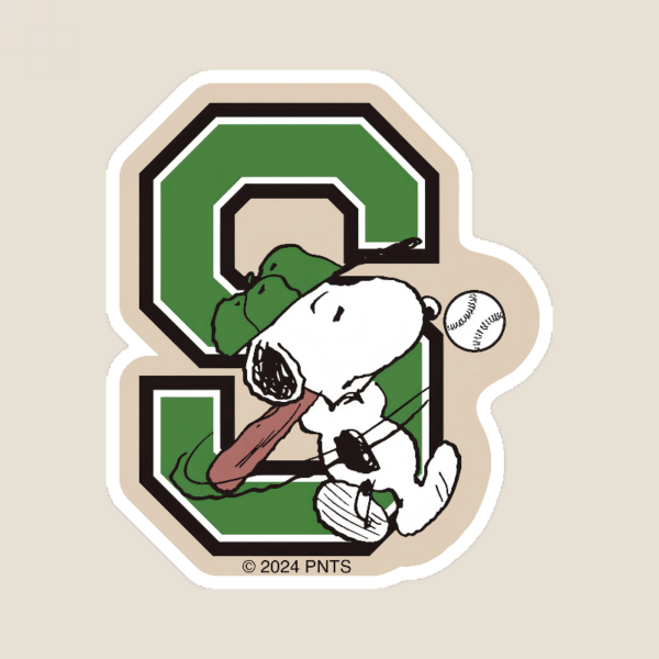 All Star Snoopy Baseball Play Peanuts Sticker All Star Snoopy Baseball Play Peanuts Sticker