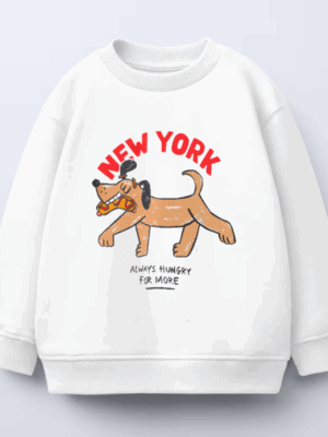 Always Hungry For More New York Street Style Crewneck Sweatshirt