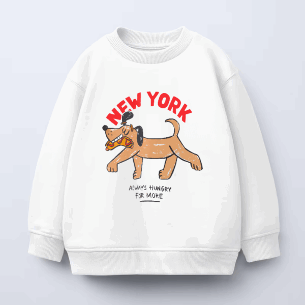 Always Hungry For More New York Street Style Crewneck Sweatshirt