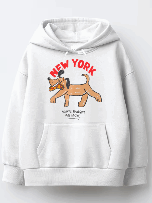 Always Hungry for More New York Street Style Hoodie