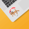 Always Hungry for More New York Street Style Sticker