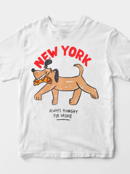 Always Hungry for More New York Street Style Unisex T-Shirt