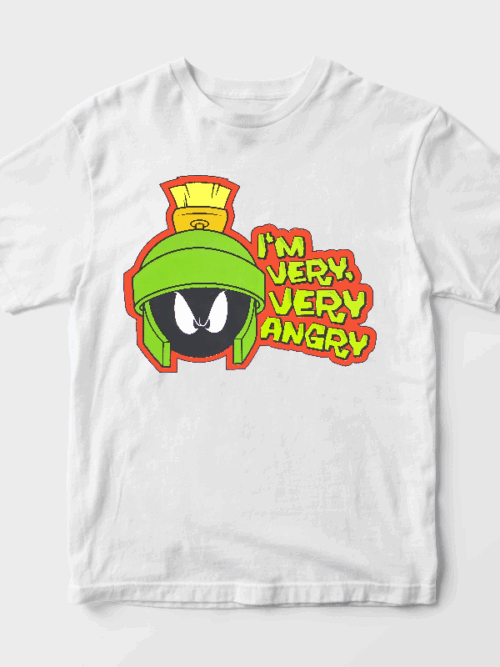 Angry Marvin the Martian Unisex T-Shirt