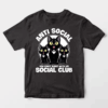 Anti Social Black Cats Club Unisex T-Shirt