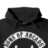 Arcade Legends Born in Eighties Classic Gaming Hoodie