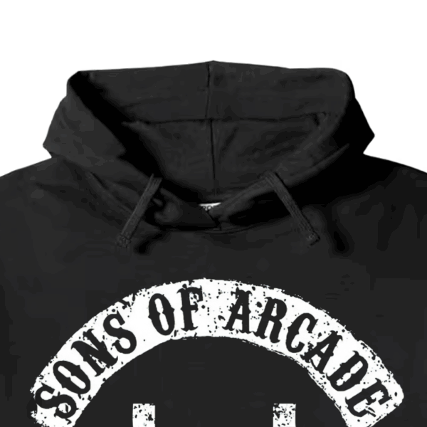 Arcade Legends Born in Eighties Classic Gaming Hoodie