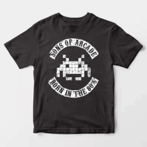Arcade Legends Born in Eighties Classic Gaming Unisex T-Shirt