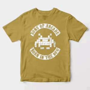 Arcade Legends Born in Eighties Classic Gaming Unisex T-Shirt