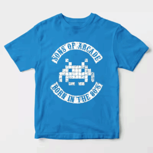 Arcade Legends Born in Eighties Classic Gaming Unisex T-Shirt