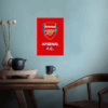 Arsenal FC Gunners Legacy Poster