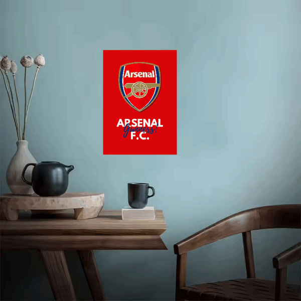 Arsenal FC Gunners Legacy Poster