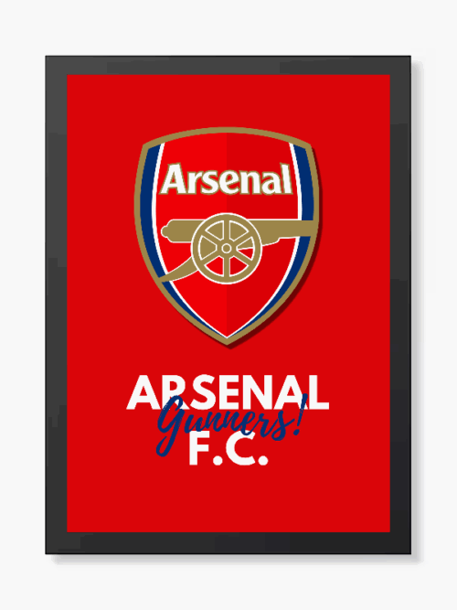 Arsenal FC Gunners Legacy Poster