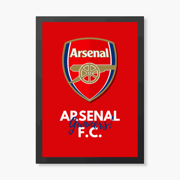 Arsenal FC Gunners Legacy Poster