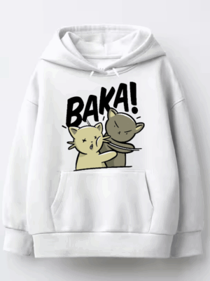 Baka Neko Battle Time Hoodie