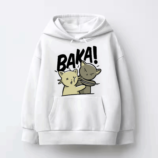 Baka Neko Battle Time Hoodie