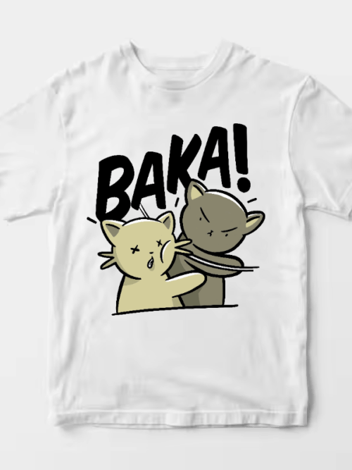 Baka Neko Battle Time Unisex T-Shirt