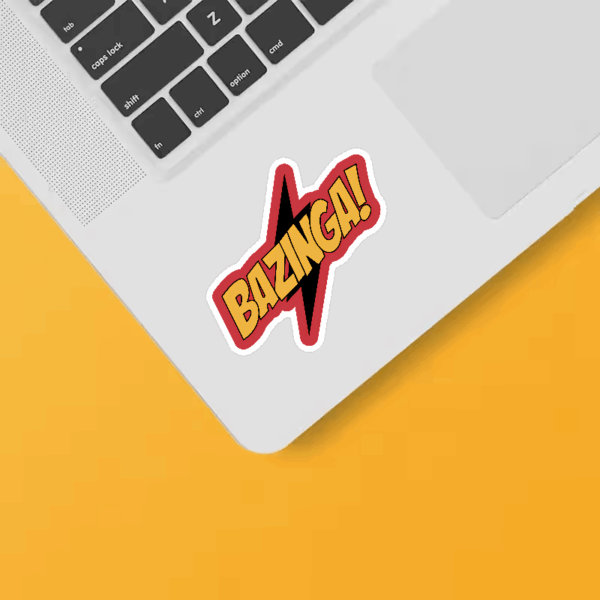 Bazinga! The Big Bang Theory Sticker