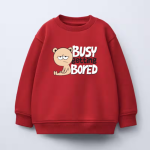 Bear Doing Nothing But Everything Crewneck Sweatshirt
