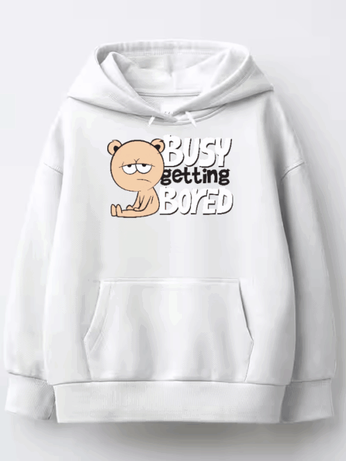 Bear Doing Nothing But Everything Hoodie