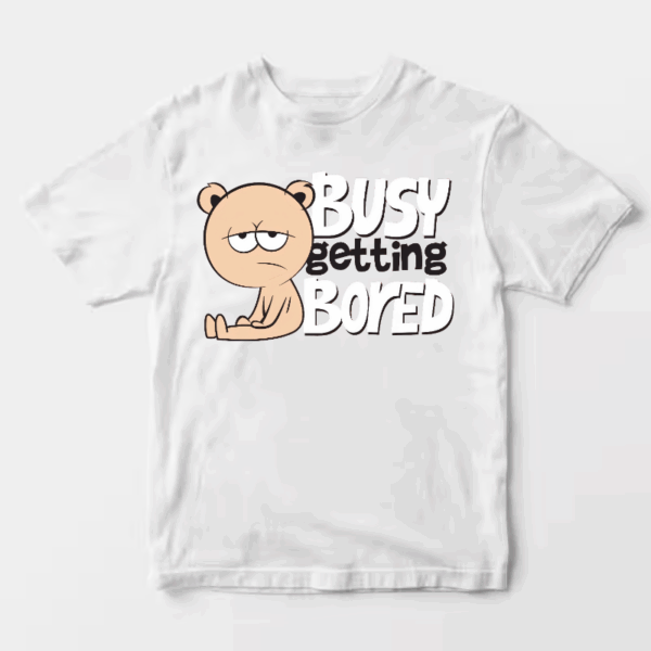 Bear Doing Nothing But Everything Unisex T-Shirt
