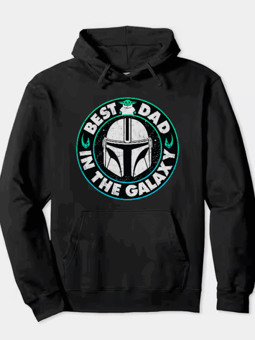 Best Dad in the Galaxy Yoda Hoodie