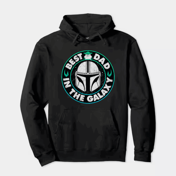 Best Dad in the Galaxy Yoda Hoodie