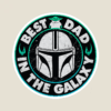Best Dad in the Galaxy Yoda Sticker