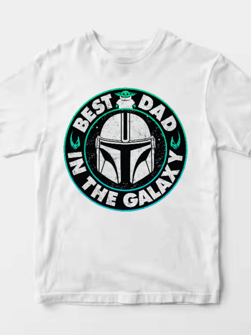 Best Dad in the Galaxy Yoda Unisex T-Shirt