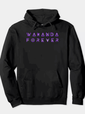 Black Panther Legacy Wakanda Forever Hoodie