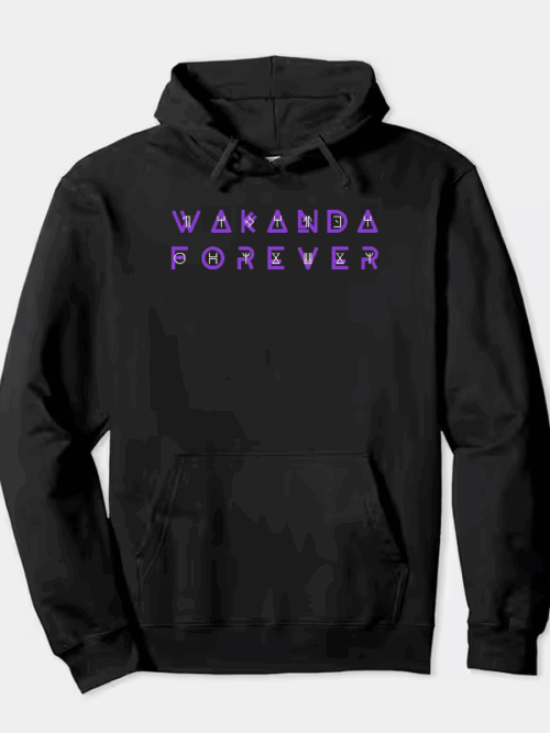 Black Panther Legacy Wakanda Forever Hoodie