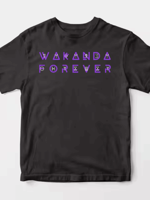 Black Panther Legacy Wakanda Forever Unisex T-Shirt