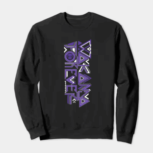 Black Panther Wakanda Forever Crewneck Sweatshirt