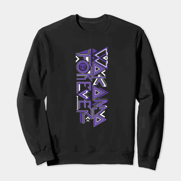 Black Panther Wakanda Forever Crewneck Sweatshirt