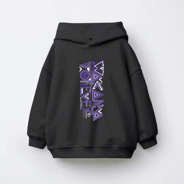 Black Panther Wakanda Forever Kids Hoodie