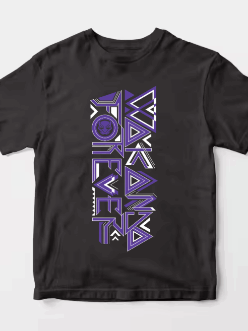 Black Panther Wakanda Forever Unisex T-Shirt