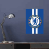 Blue and White Chelsea FC Legacy Poster