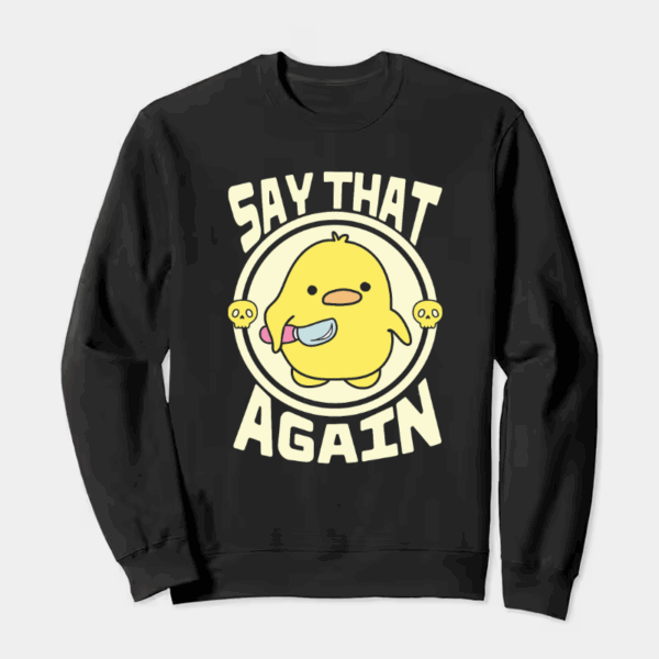 Bold Attitude Chick Moment Crewneck Sweatshirt