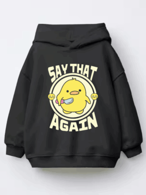 Bold Attitude Chick Moment Kids Hoodie